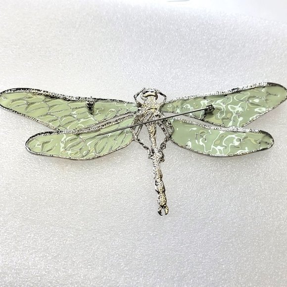 Statement Colorful Dragonfly Brooch Pin - Picture 5 of 16